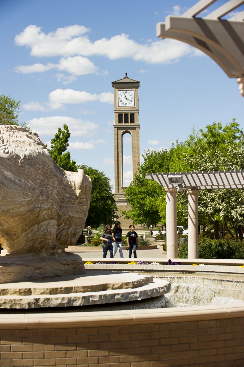 WTAMU fountain 2019